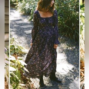 Christy Dawn the Adeila dress in blooming pomegranate NWT